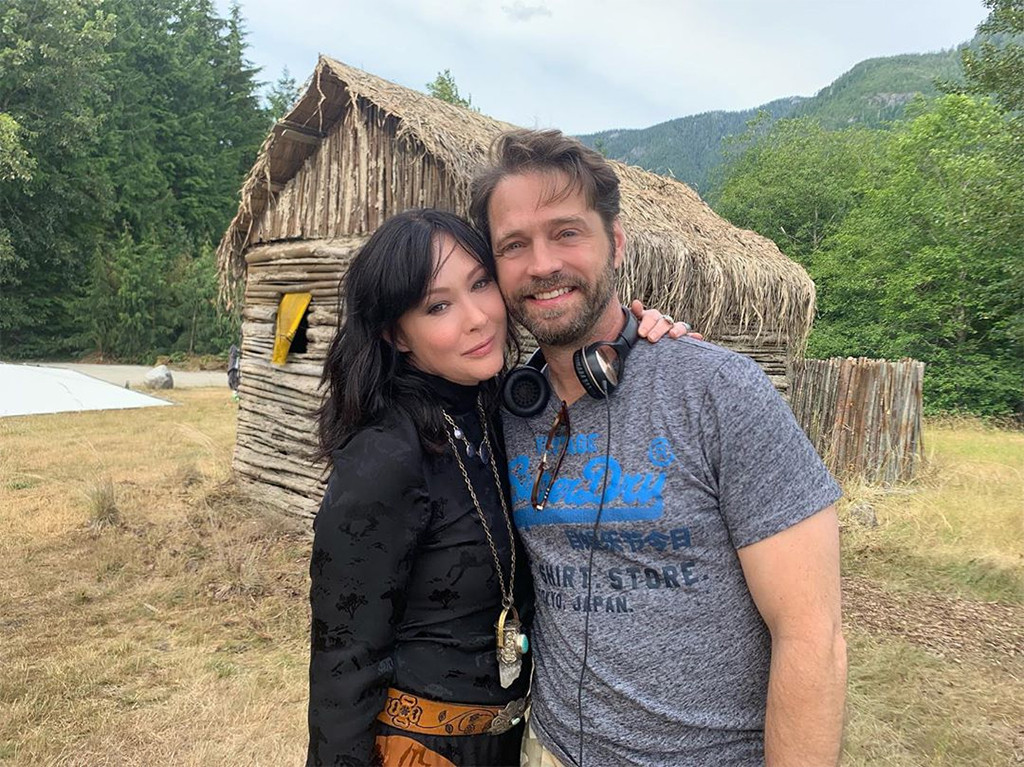 Shannen Doherty, Jason Priestley, Beverly Hills, 90210, Reunion, Instagram Shannen Doherty, Jason Priestley, Beverly Hills, 90210, Reunion, Instagram